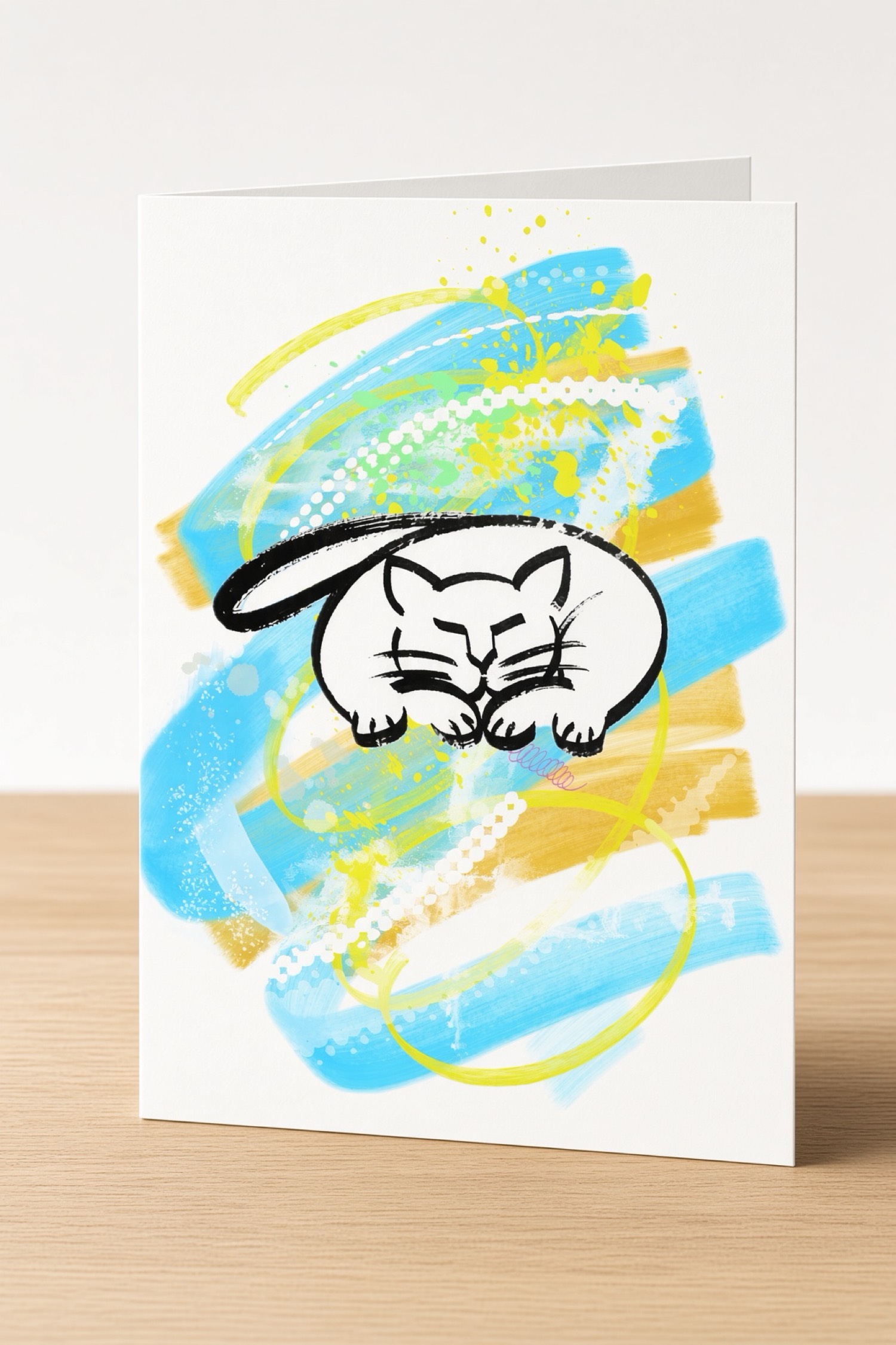 Pouncing Cat